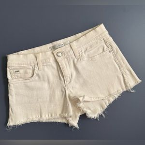 Joe’s White Shorts